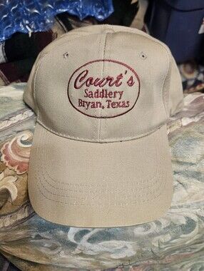 Courts Saddlery Co Advertising Cap